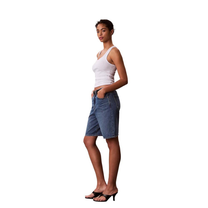 Calvin Klein Bermuda Denim Caroline Blu Donna