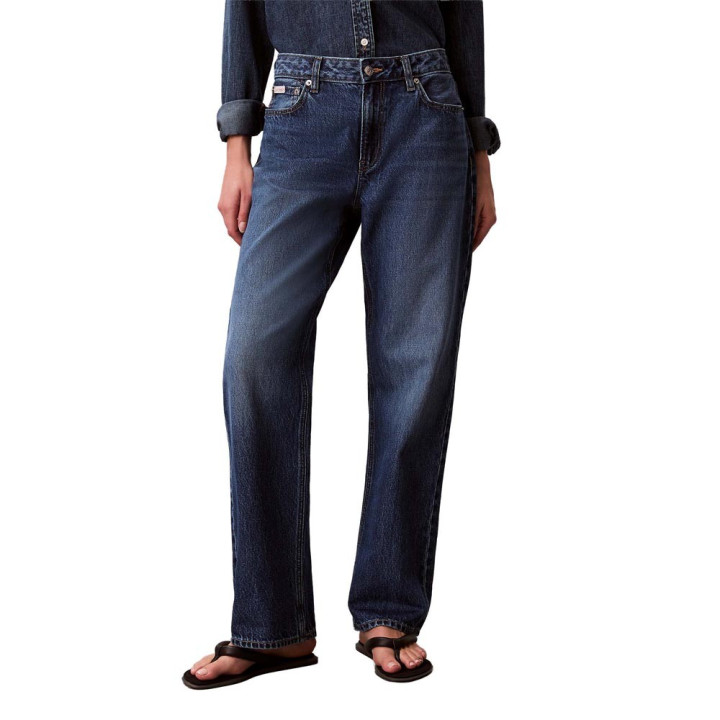 Calvin Klein Jeans Straight 90 S Julius Blu Donna