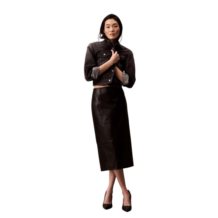 Calvin Klein Pantaloni Cargo Nero Donna