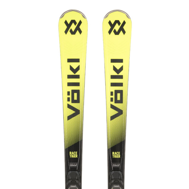 Volkl Racetiger Gs+Rm T12 Gw Nero Flo Rosso - Sci Uomo
