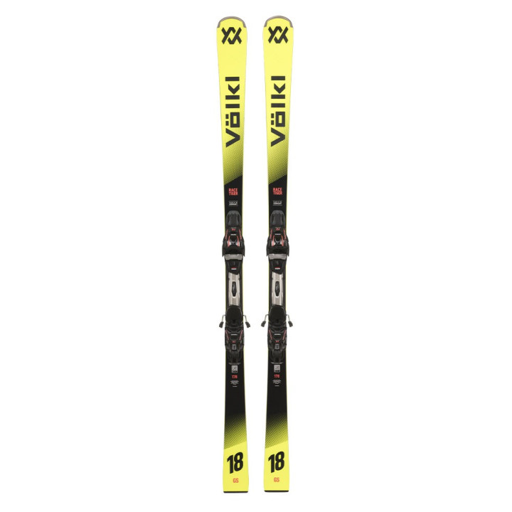 Volkl Racetiger Gs+Rm T12 Gw Nero Flo Rosso - Sci Uomo