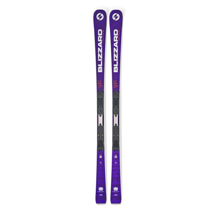 Blizzard Firebird Race-Type Mt+Wc Plate Purple - Sci Uomo