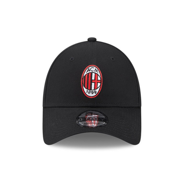 New Era Cappellino Ac Milan 9Forty Nero Uomo