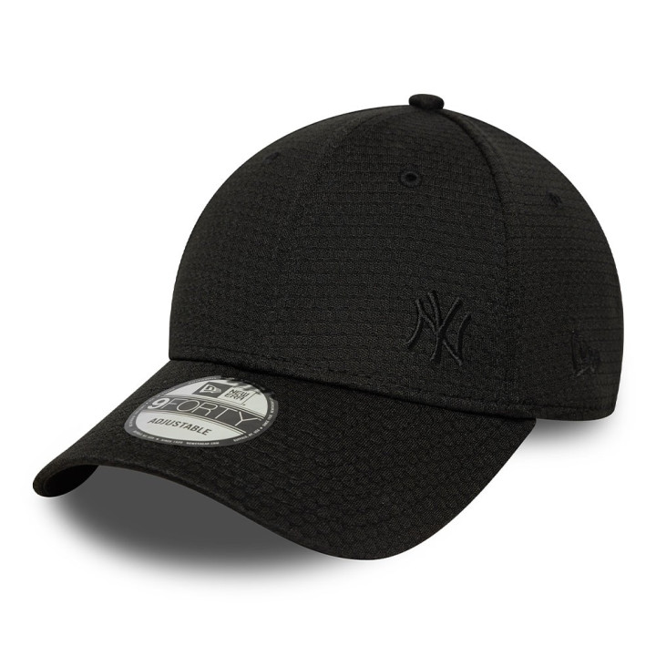New Era Cappellino Mesh Flawless 9Forty Nero Uomo