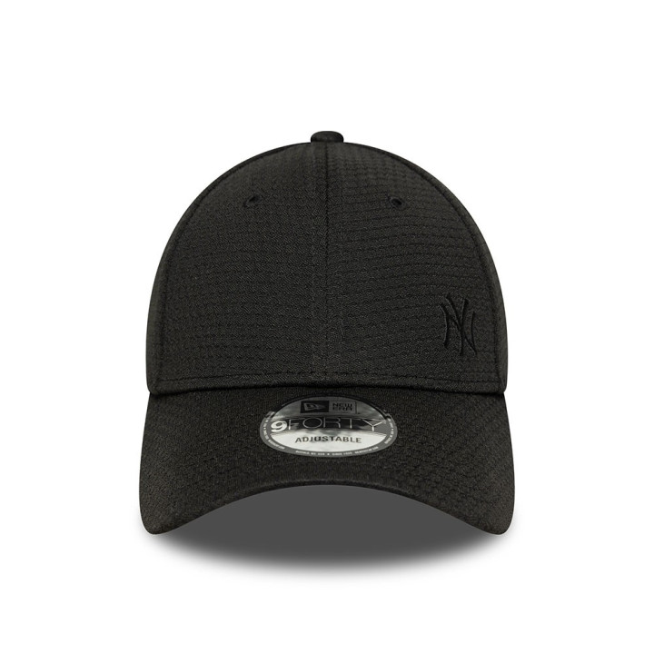 New Era Cappellino Mesh Flawless 9Forty Nero Uomo