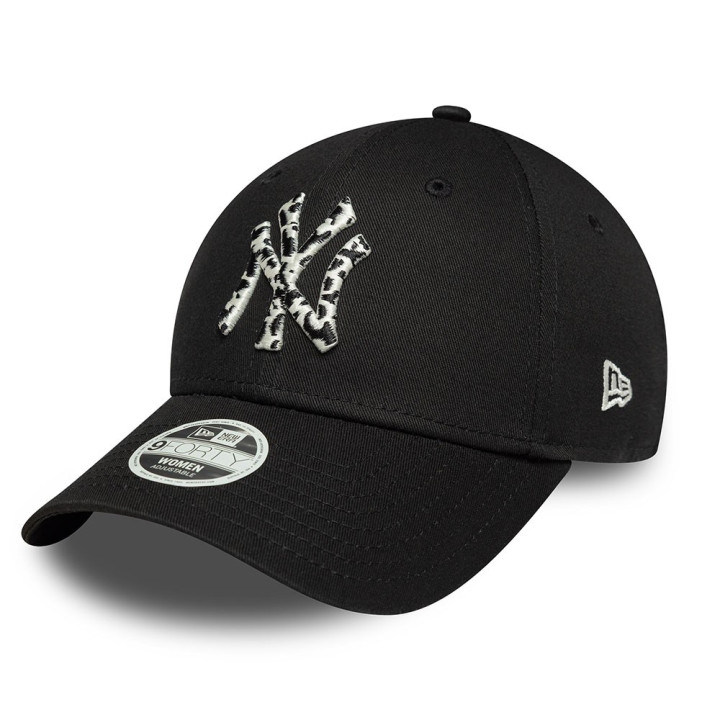New Era Cappellino Ny Animal Infill Nero Donna