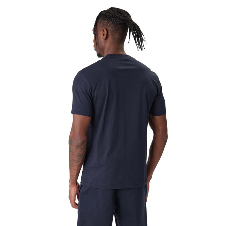 Ea7 T-Shirt Big Logo Blu Uomo