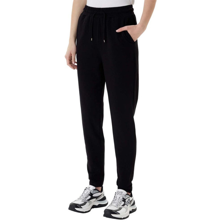 Ea7 Tuta Sportiva C Capp Logo Nero Donna