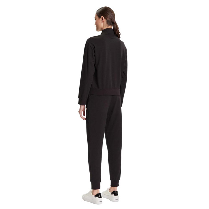 Ea7 Tuta Sportiva Core Full Zip S Capp Nero Donna