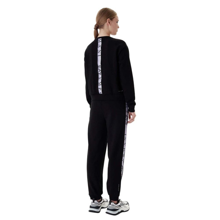 Ea7 Tuta Sportiva Natural Ventus Nero Donna