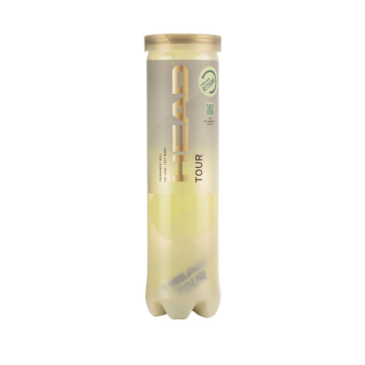 Head Palline Tennis Tour X4 Giallo
