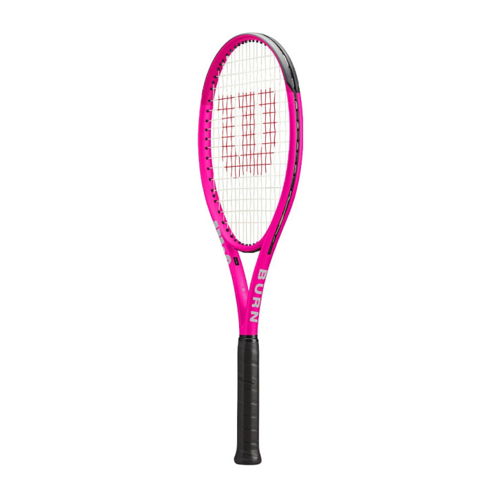 Wilson Burn V6 100S Metallic Rosa - Racchetta Tennis Bambino
