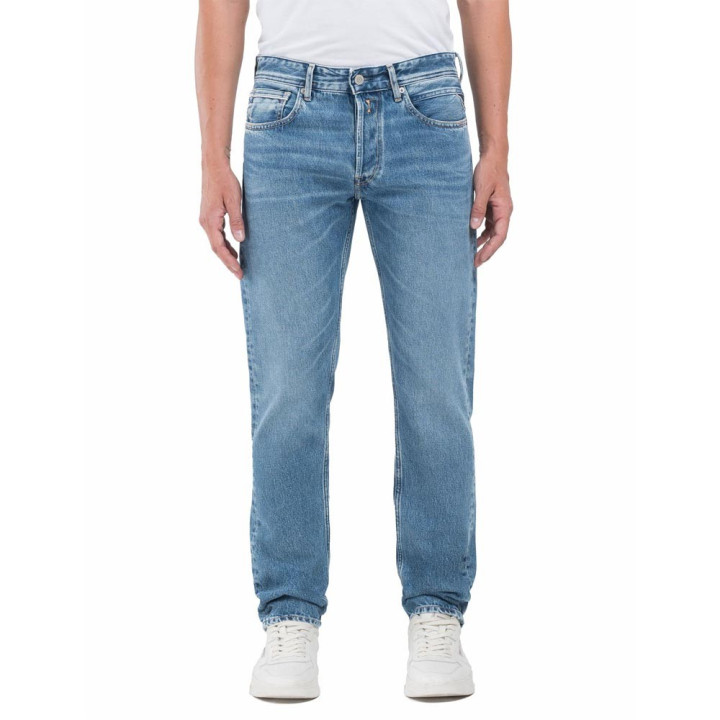 Replay Jeans Groover Blu Chiaro Uomo