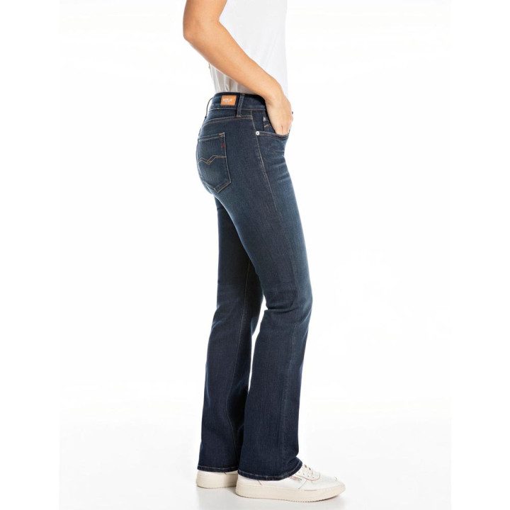 Replay Jeans Blu Medio Donna