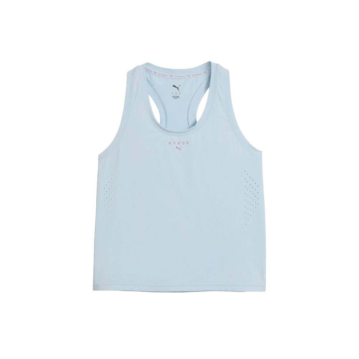 Puma Top Palestra Train Hyrox Azzurro Donna