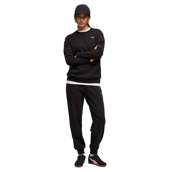 Puma Tuta Sportiva Girocollo Nero Donna