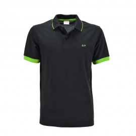 Small Stripe fluo nero
