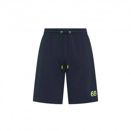 Sun 68 SHORTS Logo Fluo Blu Uomo