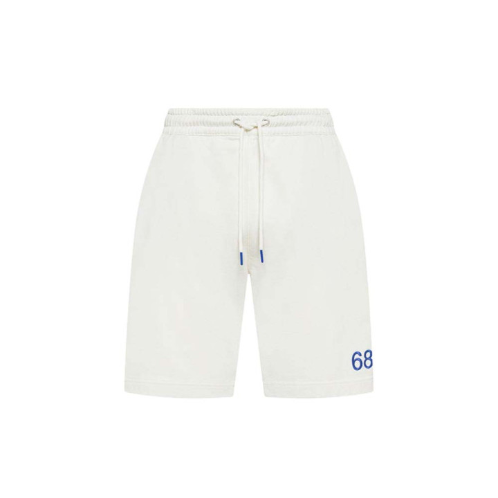 Sun 68 SHORTS Logo Fluo Bianco Uomo