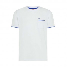 Piquet Smallstripe bianco