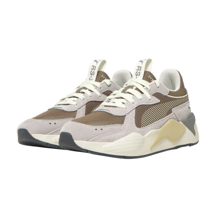 Puma Rs-X Mesh Suede Verde Bianco - Sneakers Uomo