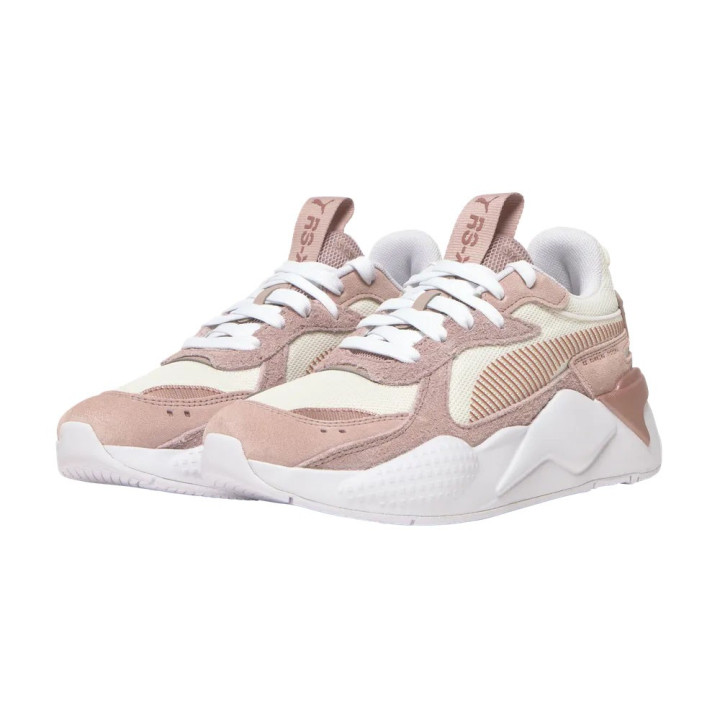 Puma Rs-X Mesh Suede Panna Cipria - Sneakers Donna