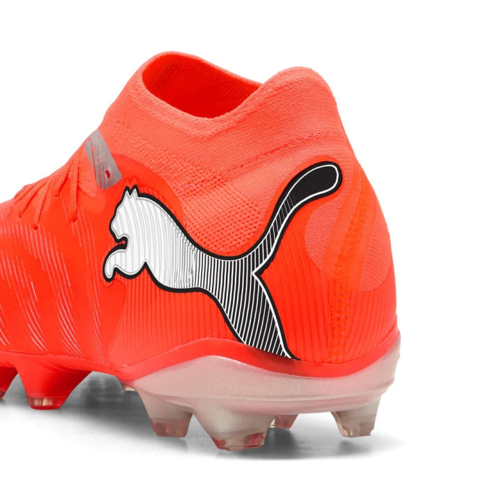 Puma Future 9 Pro Fg Ag Rosso Grigio - Scarpe Calcio Uomo