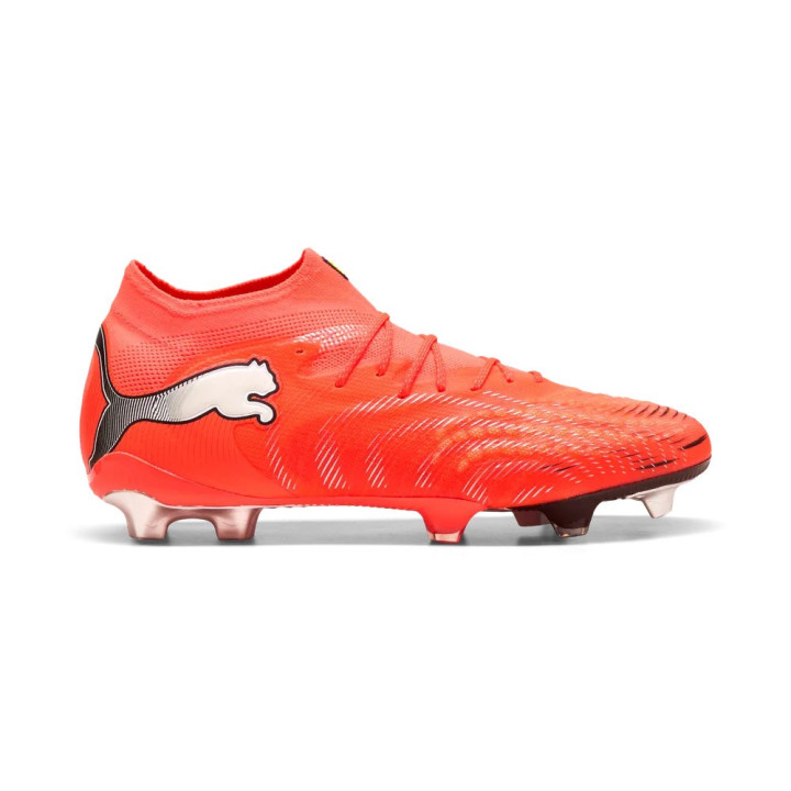 Puma Future 9 Ultimate Fg Rosso Bianco - Scarpe Calcio Uomo