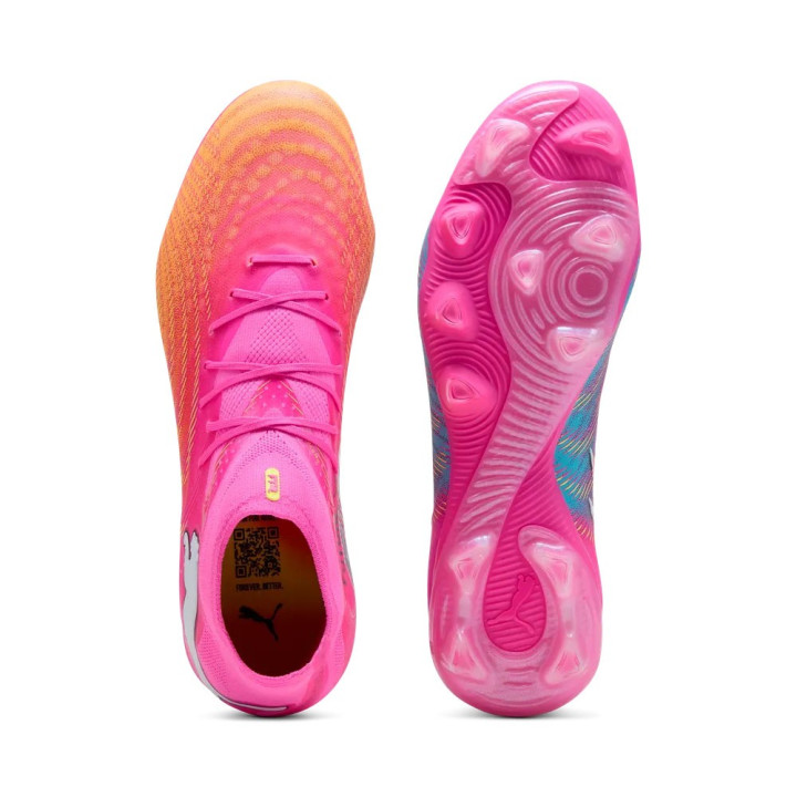 Puma Future 9 Pro Fg Ag Fucsia Arancio - Scarpe Calcio Uomo