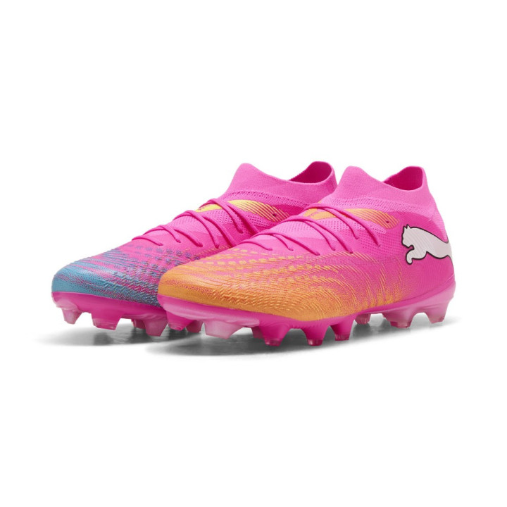 Puma Future 9 Match Fg Ag Fucsia Arancio - Scarpe Calcio Uomo