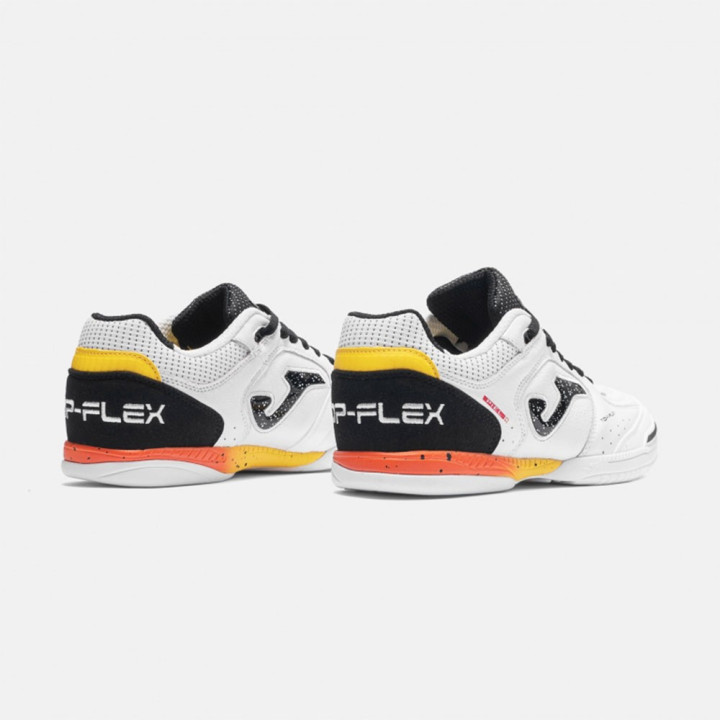 Joma Sport Top Flex 2632 Indoor Bianco Nero - Scarpe Calcio Uomo