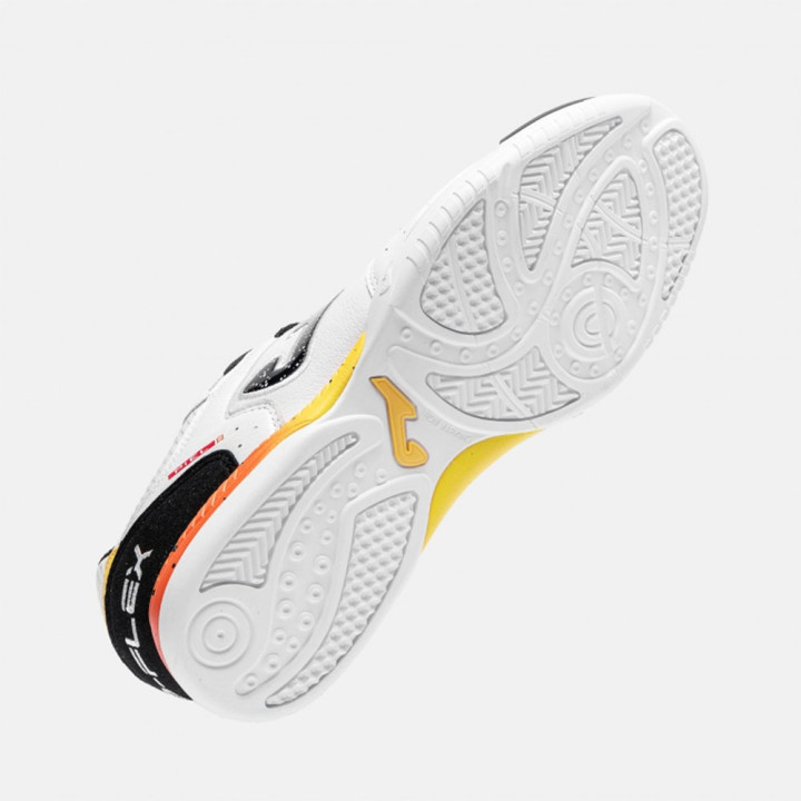 Joma Sport Top Flex 2632 Indoor Bianco Nero - Scarpe Calcio Uomo