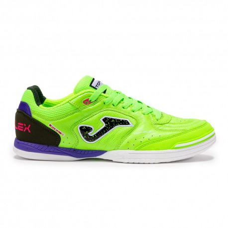 Joma Sport Top Flex 2511 Indoor Verde Fluo Nero - Scarpe Calcio Uomo