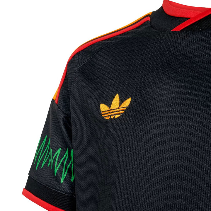 ADIDAS T-Shirt Away Jamaica Nero Bambino