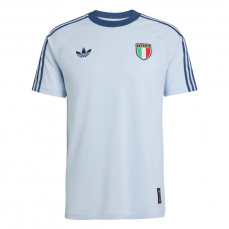 ADIDAS T-Shirt Italia Culture Blu Uomo