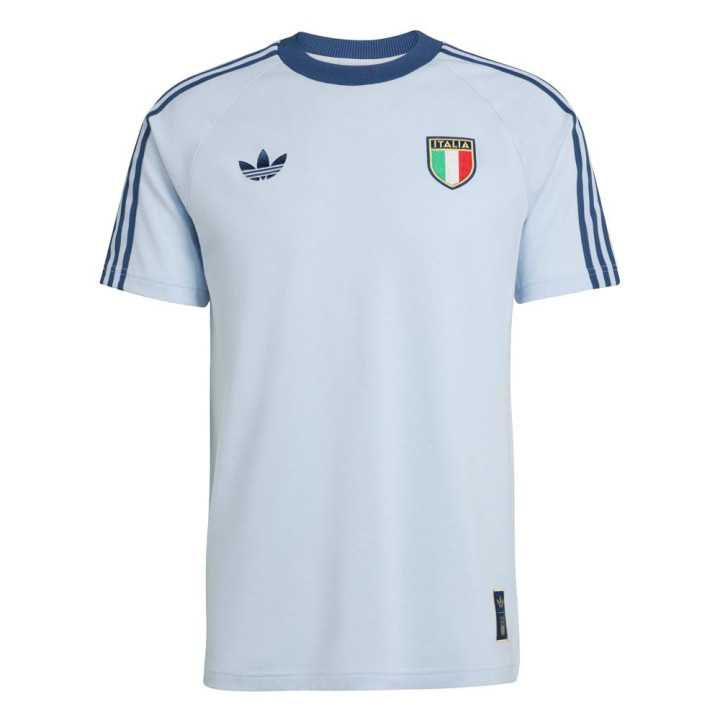 ADIDAS T-Shirt Italia Culture Blu Uomo