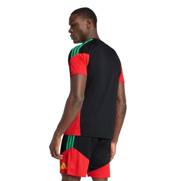 ADIDAS T-Shirt Training Jamaica Nero Uomo