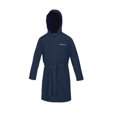 Speedo Accappatoio Microfibra Navy Uomo