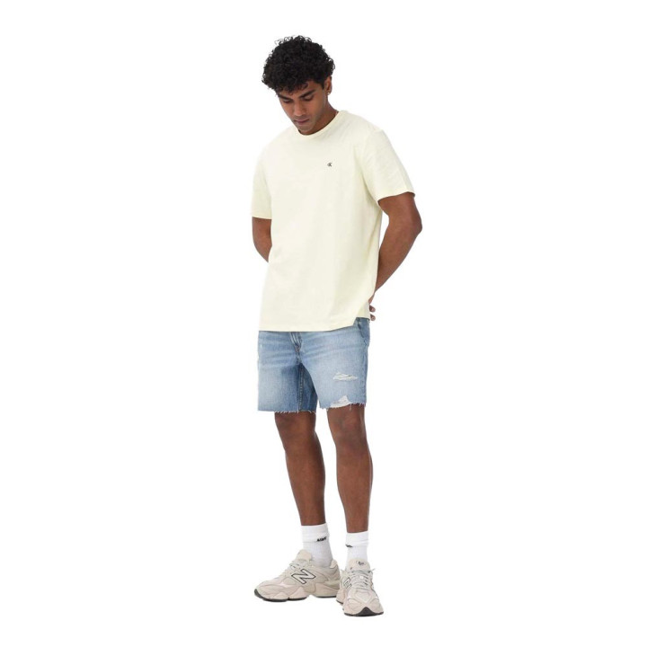 Calvin Klein Shorts Denim Azzurro Uomo