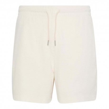 Calvin Klein Shorts Waffle Bianco Uomo