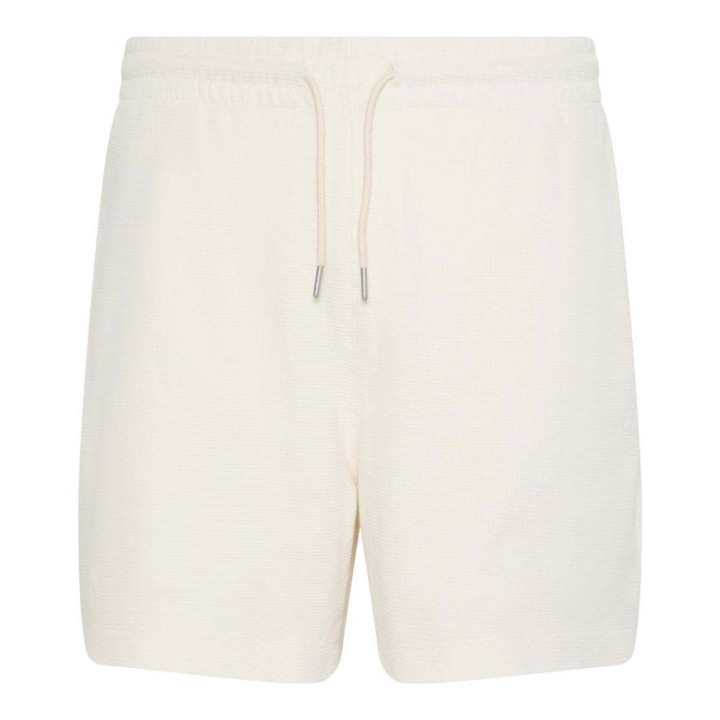 Calvin Klein Shorts Waffle Bianco Uomo