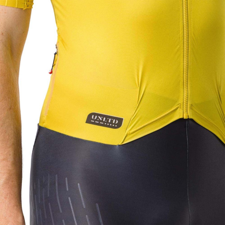 Castelli Body Ciclismo Ulimited Speedsuit Mango Mojito Nero Ivory Uomo