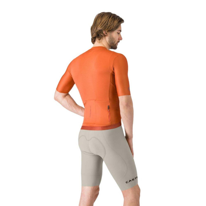 Castelli Salopette Ciclismo Espresso 2 Argento Moon Uomo