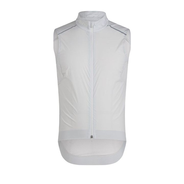 Rapha Gilet Ciclismo Pro Team Argento Bianco Uomo