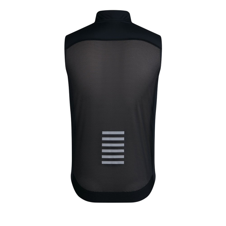 Rapha Gilet Ciclismo Pro Team Nero Argento Uomo