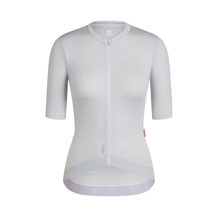 Rapha Maglia Ciclismo Pro Team Training Argento Quartz Donna