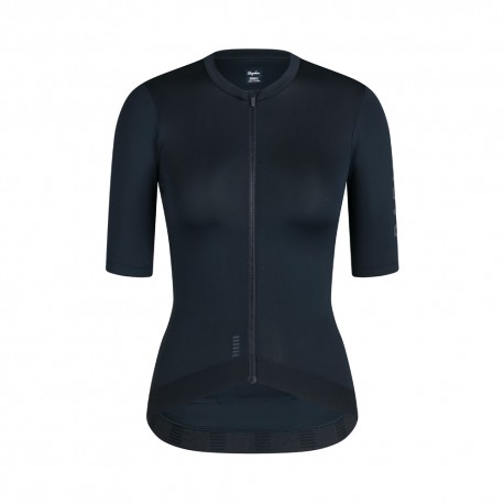 Rapha Maglia Ciclismo Pro Team Training Carbon Navy Donna