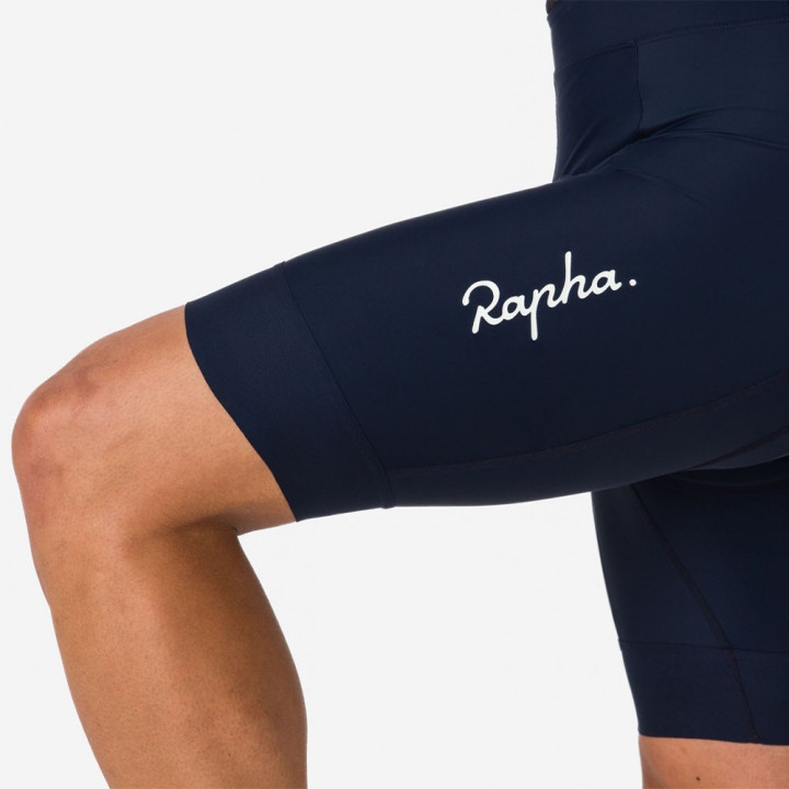 Rapha Salopette Ciclismo Short Core Dark Navy Bianco Uomo