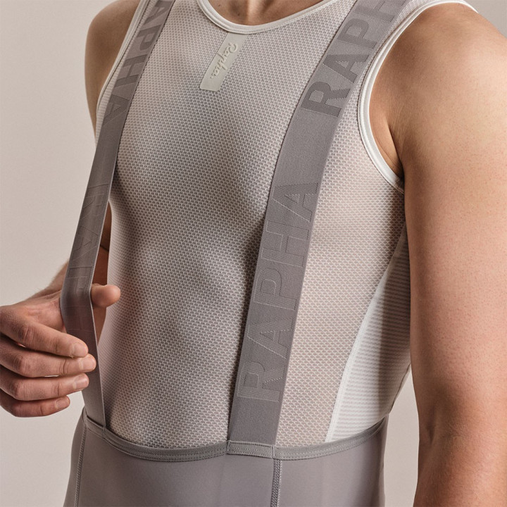Rapha Salopette Ciclismo Short Pro Team Training Smoky Argento Smoky Si Uomo