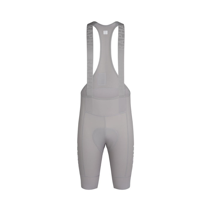 Rapha Salopette Ciclismo Short Pro Team Training Smoky Argento Smoky Si Uomo
